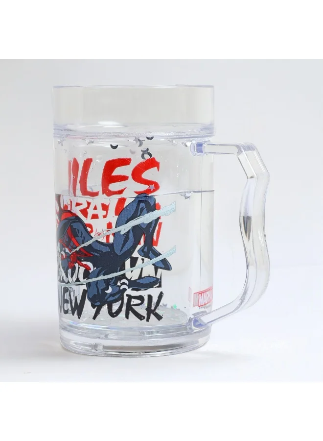 مارفل كوب سبايدرمان بلاستيك بغطاء - ٣٥٠ مل